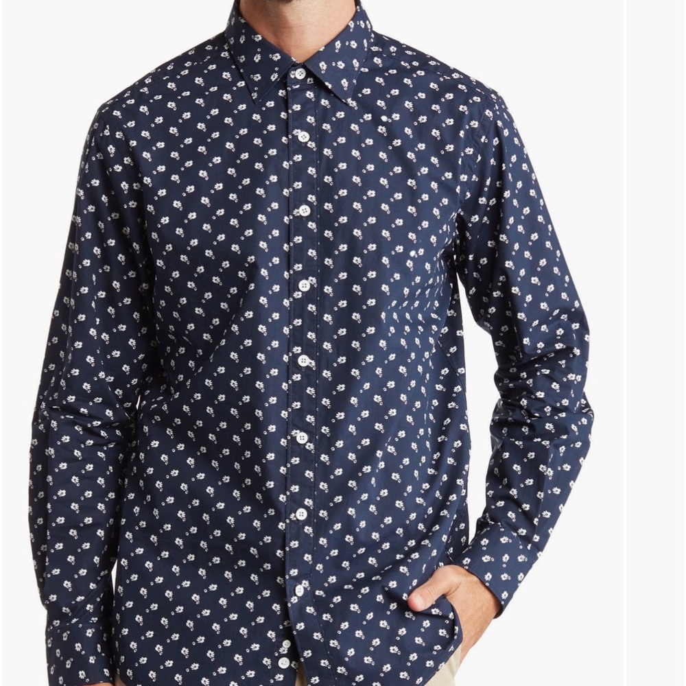 Rodd & Gunn men’s 2X cotton shirt. $168 value. NWT in original wrap. Excellent!